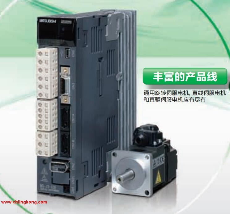 三菱 適用于直線伺服電機型驅(qū)動器 MR-J3-15KB-RJ004